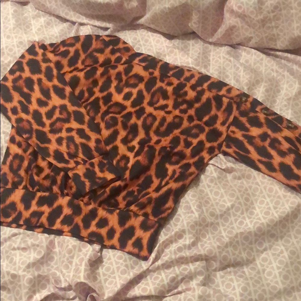 Cheetah print Blouse
